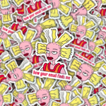 How Your Email Finds Me Cynthia From Rugrats Inspired Sticker