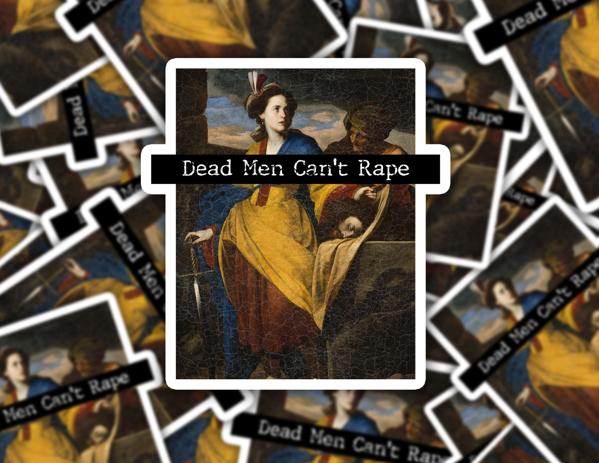 Dead Men Can't Rape Sticker