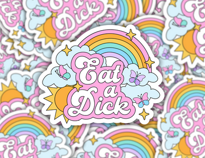 Eat a Dick Sticker