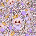 Fantasy Book Girlie Labubu Sticker