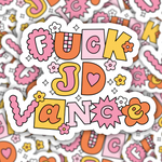 Fuck JD Vance Sticker
