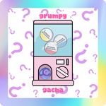 The Grumpy Gacha - Mystery Sticker Pull