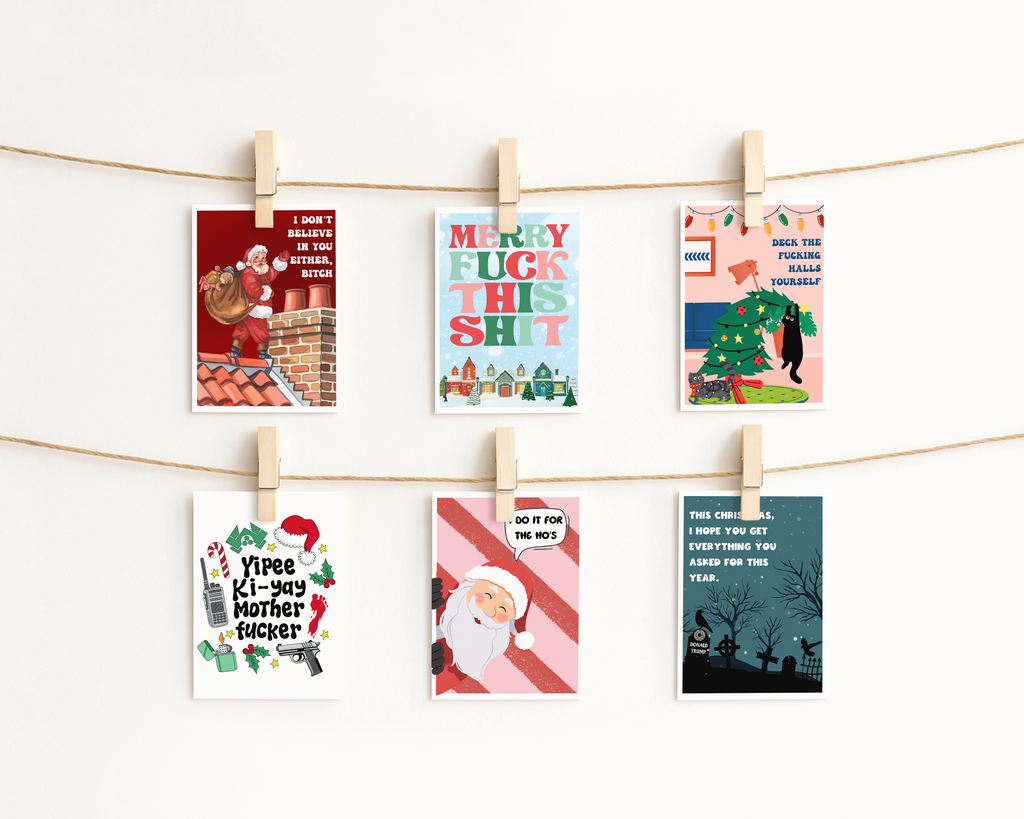 Feral Holiday Card Box Sets (8-Pack)