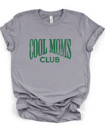 Cool Mom's Club T-Shirt in Heather Storm
