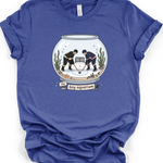 Boy Aquarium T-Shirt in Heather True Royal