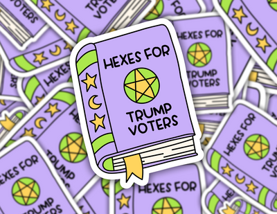 Hexes For Trump Voters Sticker