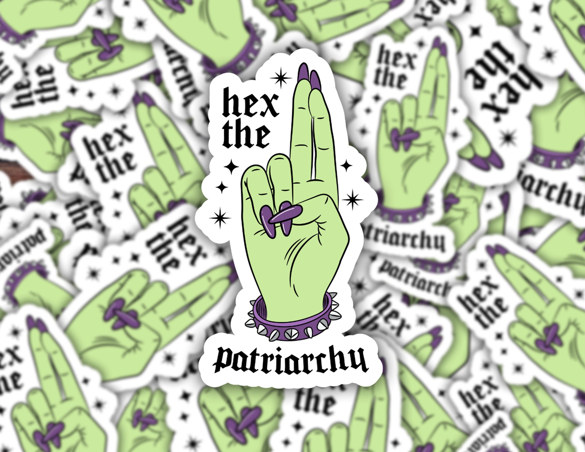 Hex The Patriarchy Sticker