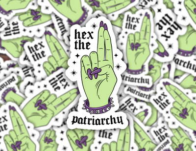 Hex The Patriarchy Sticker
