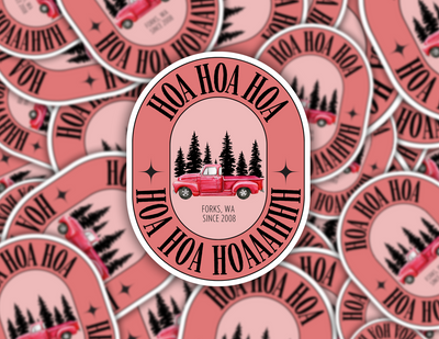Hoa Hoa Hoa Twilight Fan Movie Sticker