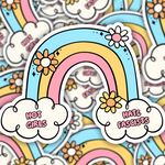 Hot Girls Hate Fascists Sticker