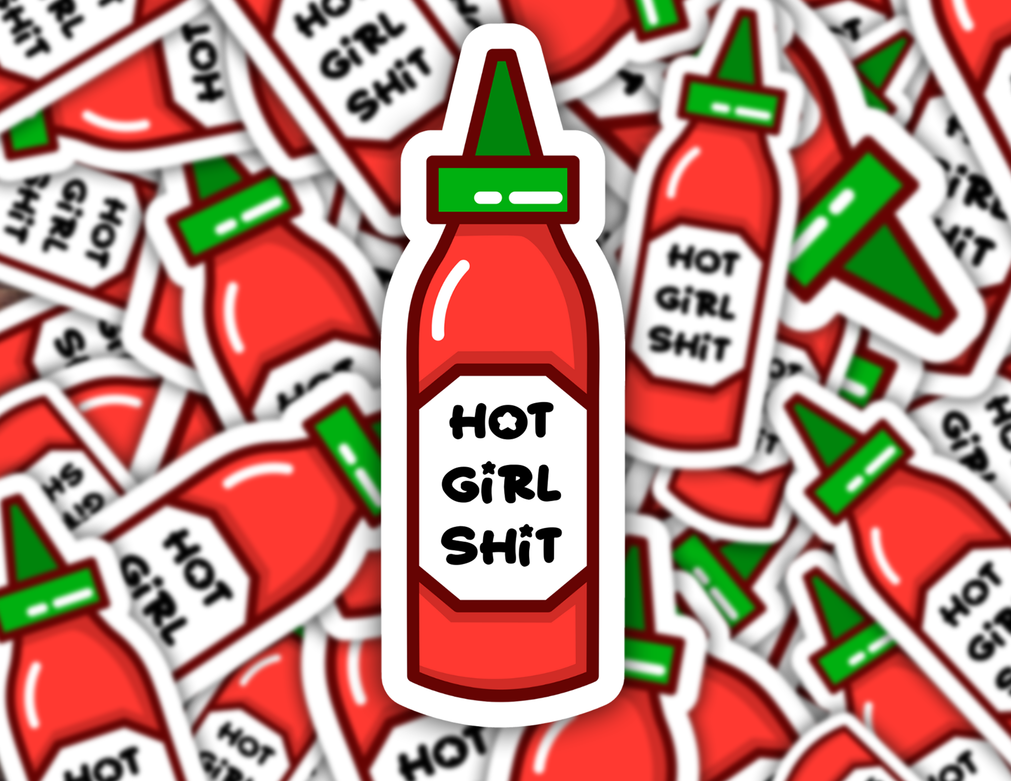 Hot Girl Shit Sticker