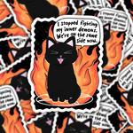 On The Same Side of My Inner Demons Sticker