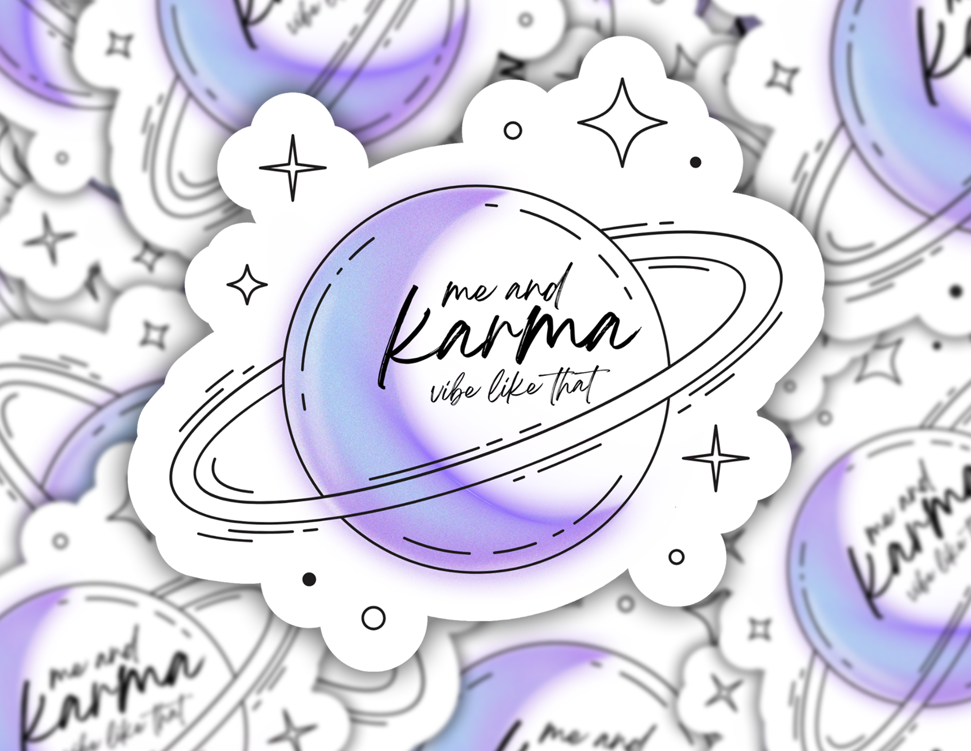 Karma Inspired Sticker