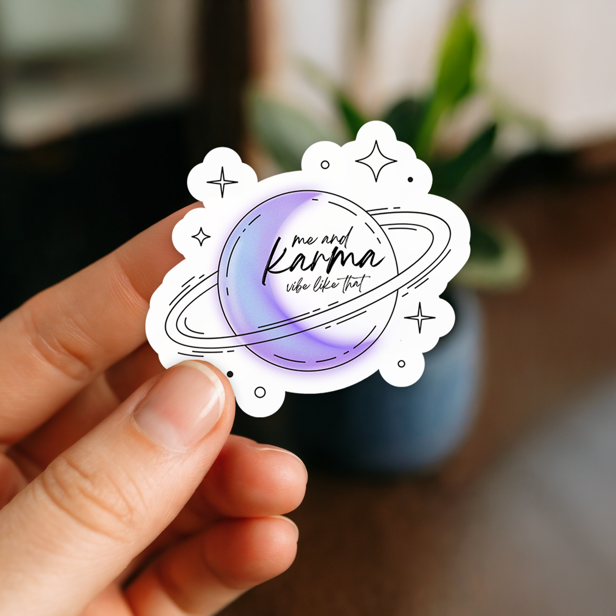 Karma Inspired Sticker