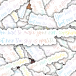 Opalite Inspired Sticker