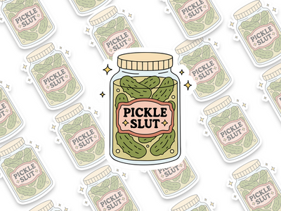 Pickle Slut Sticker