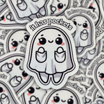 It Has Pockets Ghost Vinyl Sticker