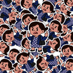 Polka Dot Dress Sticker