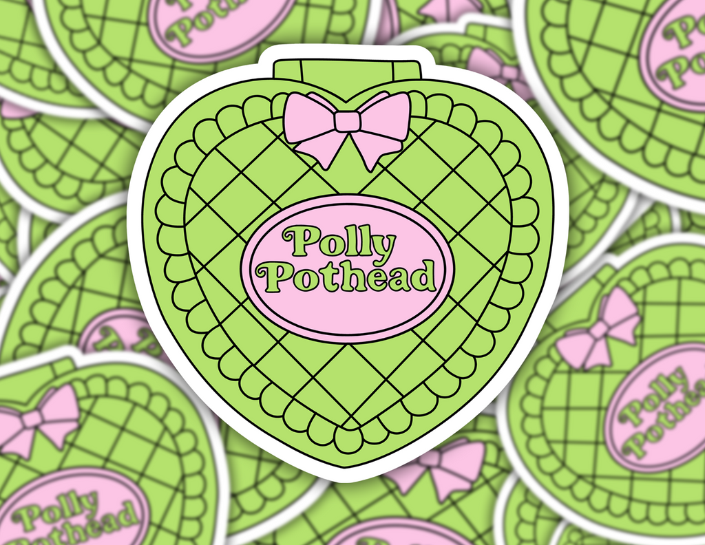 Polly Pothead Sticker