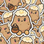 PO-TAY-TOES LOTR Inspired Sticker