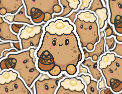 PO-TAY-TOES LOTR Inspired Sticker