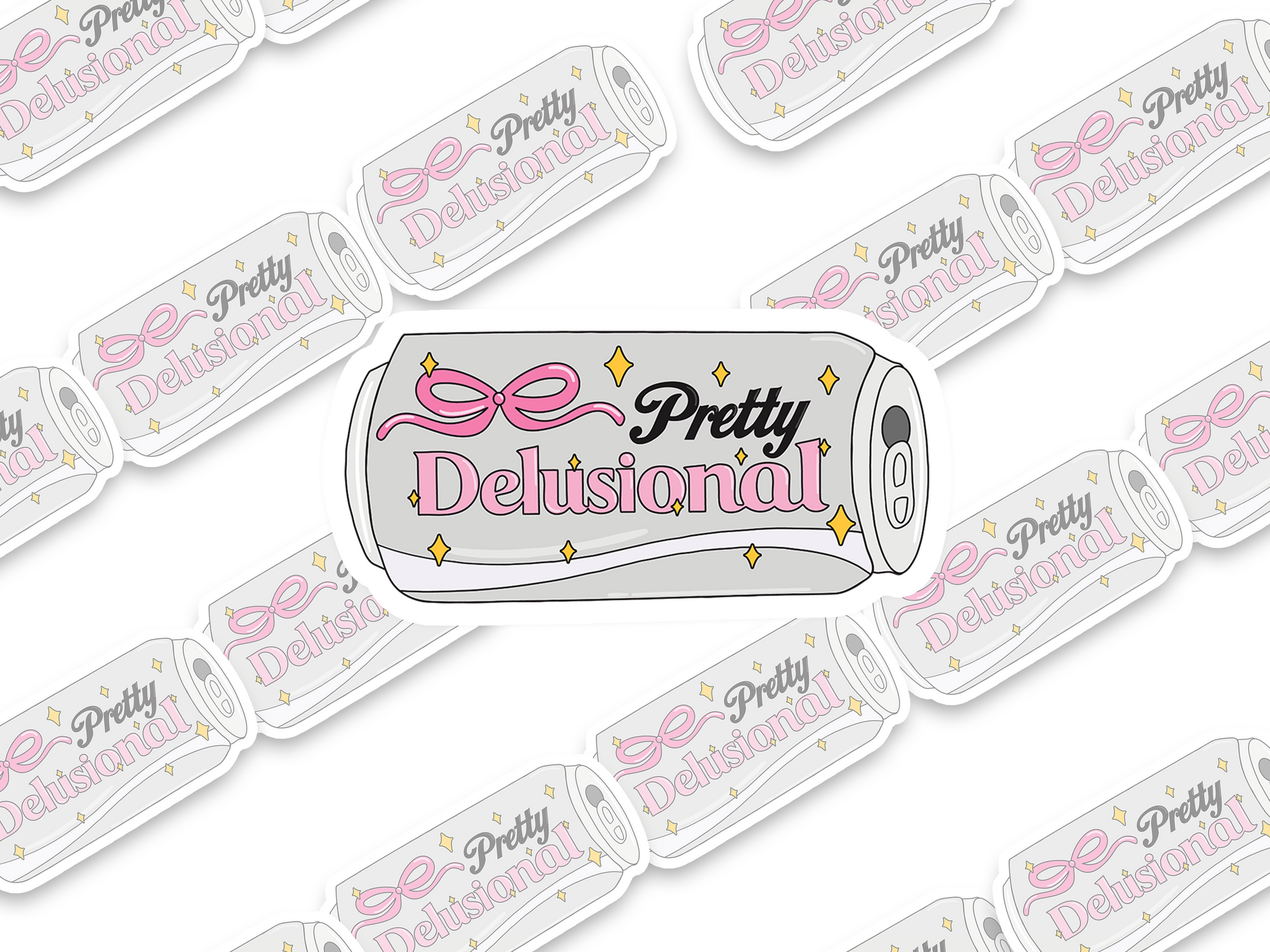 Pretty Delusional Sticker