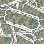 Sage The Government Vinyl Sticker