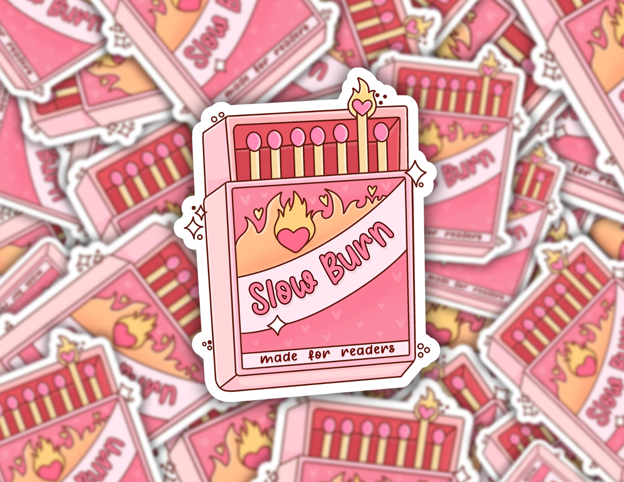 Slow Burn Matches Sticker V2
