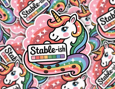 Stable Unicorn Sticker