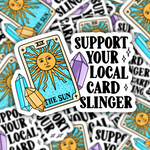 Support Your Local Card Slinger Sticker