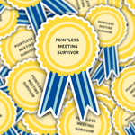 Pointless Meeting Survivor Sticker