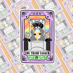 The Trash Talker Tarot Sticker
