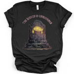 The Wicked Go Unmourned T-Shirt in Heather Black