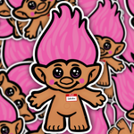 Hello, My Name Is Labubu Sticker