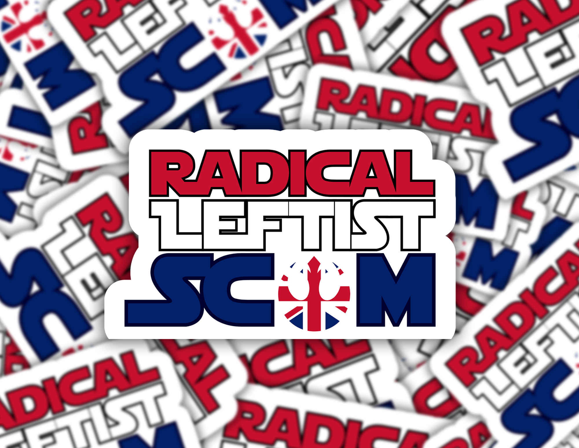 Radical Leftist Scum UK Sticker