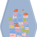 Under Caffeinated & Over Stimulated Keychain