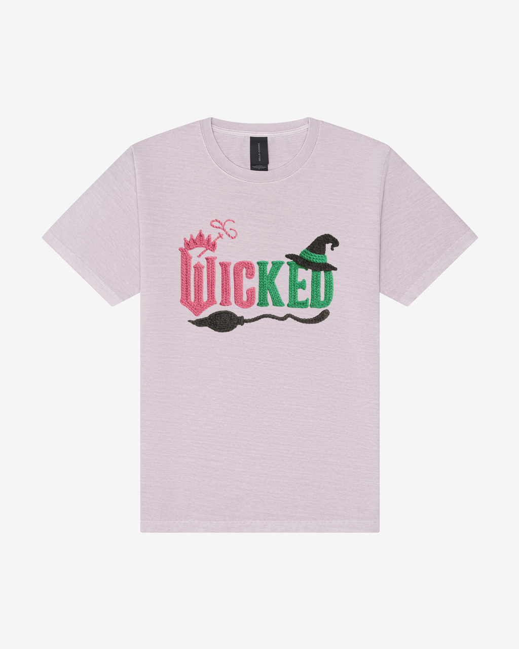 Wicked Faux Yarn 4810GD Heavyweight Unisex T-Shirt in Washed Lavender