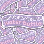 Emotional Support Water Bottle Sticker